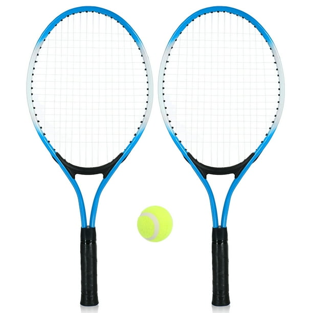 2Pcs Kids Tennis Racket String Tennis Racquets with 1 Tennis Ball and