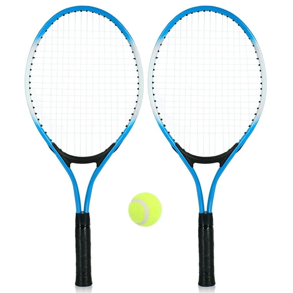 2Pcs Kids Tennis Racket String Tennis Racquets with 1 Tennis Ball and Cover Bag