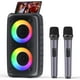 thumbnail image 1 of Altavoz Bluetooth portátil Karaoke Machine Peski con 2 micrófonos, 1 of 7