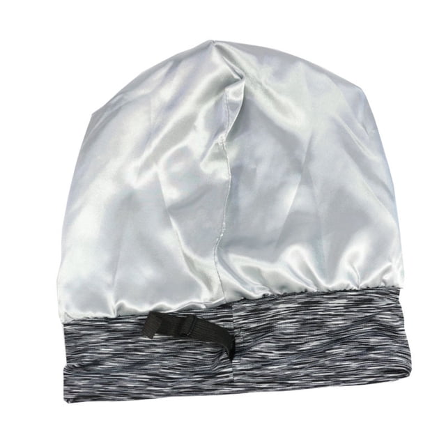 Qarigey Gorro elástico con estilo, gorros, tocados, tocados clásicos ajustables, ropa, turbante apilable Multicolor Sombreros negro gris Qarigey AP010975-01B