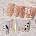 thumbnail image 7 of UDIYO 1 Box Nail Decals Cute 3D Effect Resin Nails Aurora Rhinestone Tools DIY Supplies, 7 of 7