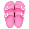 thumbnail image 5 of LAVRA Women Plaform EVA Slides Sandals | Adjustable Double Buckle Flatform Shoes | Rubber Beach Sandals | Casual Footbed waterproof Flat Sandals Women, 5 of 6