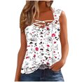 thumbnail image 2 of Puntoco Camisetas sin mangas ajustadas para mujer Camiseta sin mangas de color liso para mujer Camiseta sin mangas holgada, 2 of 4