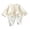 White, variant on Ulanda Snug-fit 2-Piece Toddler Pajamas 100% Organic Cotton Long Sleeve for Boys (Coffee, 5-6 Years)
