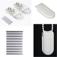 thumbnail image 3 of Curtain Cord Weight 4 Pieces White Plastic Blind Accessories Blind Handles Cord Cord Weight Replacement Blinds Weight Chain for Roller Blinds Device Blinds Accessories, 3 of 5