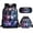 Galaxy Wolf, variant on Jeiento Galaxy Wolf Backpack for Boys Bookbag and Lunch Box Set 17 Inch School Bag with Lunch Bag Pencil Case 3rd Grade Kindergarten Book Bag Adjustable Travel Daypack
