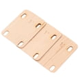 thumbnail image 2 of Electric Guitar Neck Shim Maple Wood Neck Shim Spacer Instrument Accessory for Replacement 3pcs 1°, 2 of 12