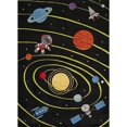thumbnail image 1 of Momeni Lil Mo Whimsy 5' X 7' Contemporary Hand Tufted Rug in Black, 1 of 2