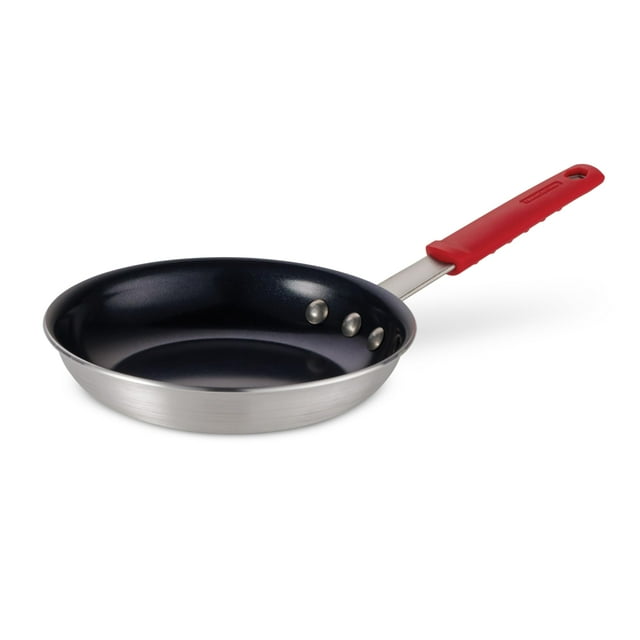 Sartén pequeña Tramontina Professional de cerámica antiadherente de 8 pulgadas, de aluminio de calibre grueso con revestimiento antiadherente, apta para lavavajillas y horno, color negro