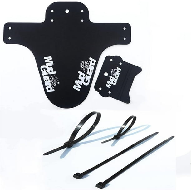 AVEKI Garde Boues pour garde boues 2 Garde Boues VTT Garde Boue avant et Arriere pour Velo avec Attaches Orange 0601M