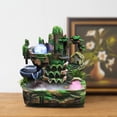 thumbnail image 6 of Miumaeov Rockery Fountain, Small Rockery Water Fountain Indoor with LED Lamp Atomization Effect, Suitable for Living Room, Bedroom, Office Decoration, 6 of 13