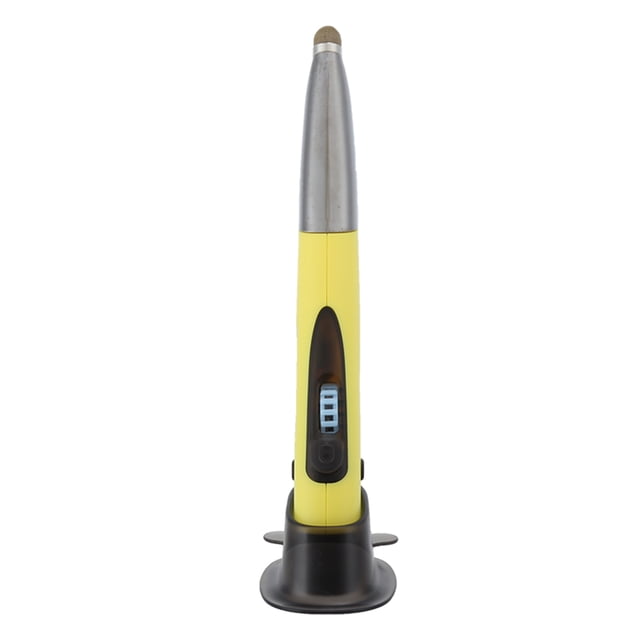 Lápiz óptico inalámbrico Bling Bling 2,4 G con pantalla capacitiva ABS color amarillo