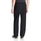 thumbnail image 2 of Pantalones de Buzo de Forro Polar Fruit of the Loom Negro XL, 2 of 3