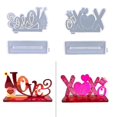thumbnail image 2 of Valentine's Gift Photo Frame Decoration Silicone Beauty Molds for Home Decoration Jewelry Tool, 2 of 13