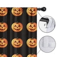 thumbnail image 4 of Blackout Kids Curtains,Halloween Realistic Pumpkins Pattern Childrens Insulated Curtains Set Of 2,Bedroom Essentials,Toddler Room Decor 42"x54", 4 of 5