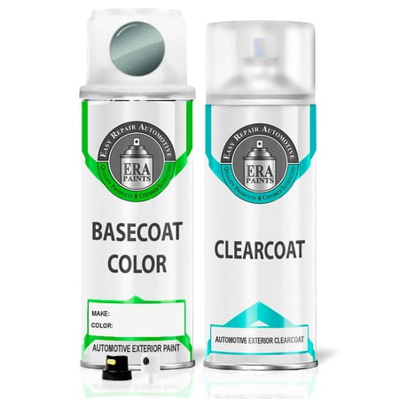 ERA Paints 1L - Royal Jade Green Pearl for KIA Exact Match Touch Up Paint Spray - Essential Kit