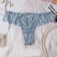 thumbnail image 3 of Thongs Panties for Women Clearance!Tbopshirt Womens Thongs Briefs,Low-waist Sexy Lace Seamless Breathable,Women's Hipsters Underwear,Big Holiday Savings Deals, 3 of 3
