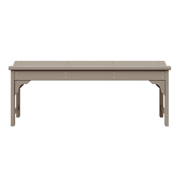 WestinTrends Malibu 46" Backless Outdoor Garden Bench photo 2