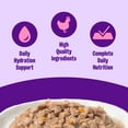 thumbnail image 4 of Wellness Complete Health Gravy Adult Wet Cat Food, Natural, Protein-Rich, Grain Free, 3 Ounce , 12 Pack, (Chicken Dinner), 4 of 9