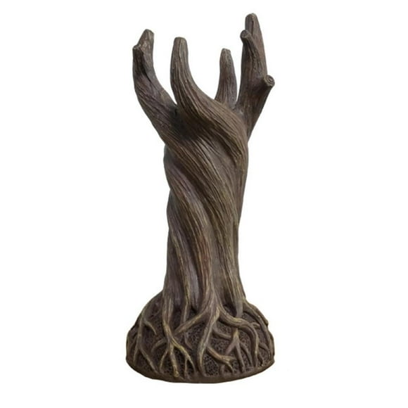 Resin Vase Ornament Flower Pot Creative Tree Trunk Furnishings Handmade Crafts Decoration for Home Living Room Office