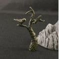 thumbnail image 5 of Small Brass Tree Bird Figurines Tree Bird Statue Home Office Decor 1 PC, 5 of 8