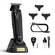 thumbnail image 1 of SUPRENT PRO Cortapelos profesional - Motor sin escobillas de alto par y cuchilla desmontable - Cortapelos inalámbrico para barberos con base de carga - Acabado premium con cuchilla en T (negro, 1 of 5
