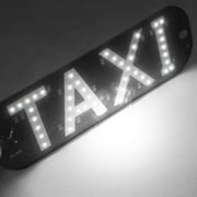 Renxiaooo Lighted LED Sign For USB Plug LED Light Sign For Car Windshield Taxi Sign Light Windshield Sticker Cab Indicator Light Taxi U 9005