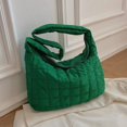 thumbnail image 1 of LinYooLi Quilted Soft Nylon Shoulder Bag Designer Women Padded Handbag Big Totes Hit Winter Fashion Large Capacity Crossbody Bag, 1 of 6