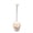 A002- White, variant on Toilet Brush Set, Black Creative, 1 Piece Decorative Sculpture, For Bathroom Home Decor