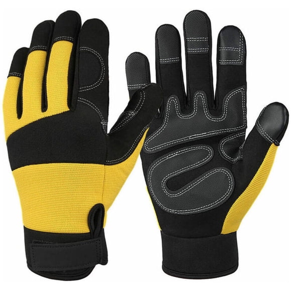 Heavy Duty Work Gloves for Chainsaw Gardening - Size XL (11), Compatible with Outdoor Tools