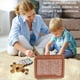 thumbnail image 3 of Hucha de Madera para NiñOs Adultos, Hucha con Contador, Lata para Ahorrar Dinero, Hucha con Objetivo de Conteo 3000, 3 of 5