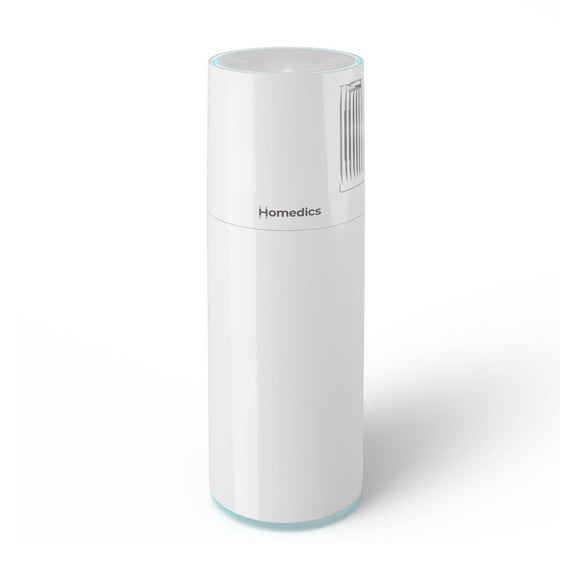 Homedics Portable Ultrasonic Humidifier with Night-Light and Aromatherapy White
