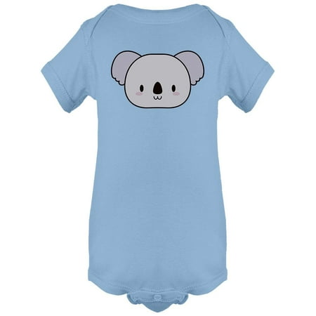 

Cute Koala Head Graphic Bodysuit Infant -Image by Shutterstock 6 Months
