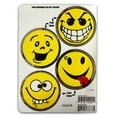 thumbnail image 2 of Smiley Face Variety - 3" X 5" - Sticker, 2 of 3