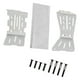 thumbnail image 3 of Kit de 3 placas inferiores de repuesto de acero inoxidable para atornillar debajo de carrocería, para coche RC 1/10, piezas de repuesto, 3 of 9