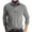 Gray, variant on Maplenight Mens Polo Shirts Button Lapel Long Sleeve Texture Pullover Tops with Pocket Fall Winter Loose Casual Comfy Golf Shirts for Men