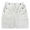 thumbnail image 2 of Pantalón George para Dama de Vestir Pierna Ancha Blanco Talla CH, 2 of 4