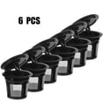 thumbnail image 2 of Coffee Filter，6Pcs Reusable Refillable K-Cup Coffee Filter Pod, 2 of 4