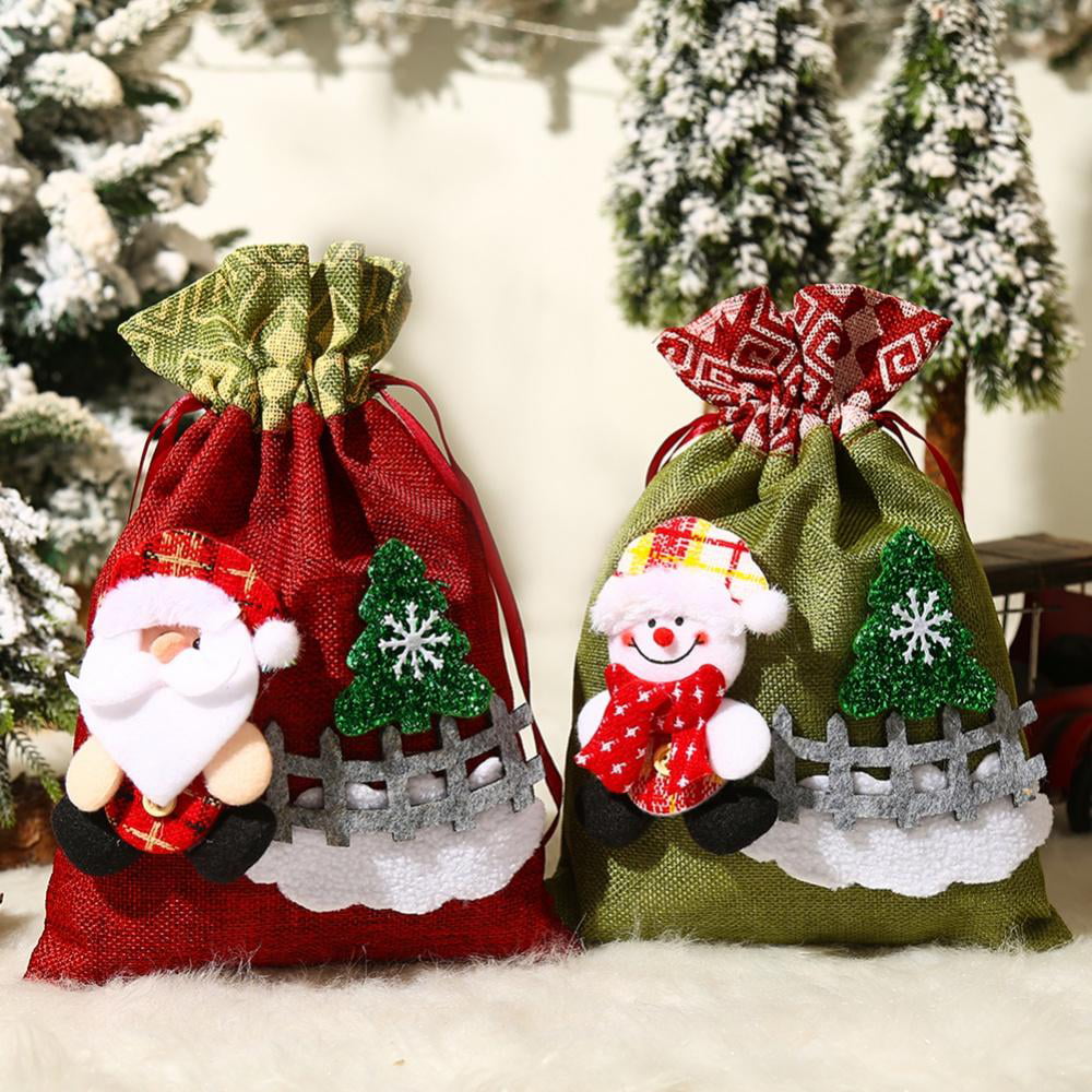 Log Stump Cotton Slippers Creative Tree Shape Warm Bag with Christmas New Year Thanksgiving Gift Brown 