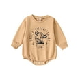 thumbnail image 1 of Gupgi Sweat-Shirt Western pour Bébé Garçon Combinaison Manches Longues Col Rond Imprimé Vache Automne Hiver 0-18 Mois, 1 of 8