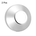 thumbnail image 3 of Round Escutcheon Plate, 69x24mm Stainless Steel Chrome Plating for 25mm Diameter Pipe 2Pcs, 3 of 3