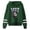 Green, variant on Jey Uso Yeet Pose Pullover Hoodie Long Sleeve Pocketless Women Men Casual Sweatshirt