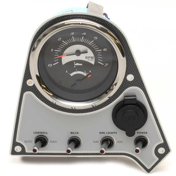 Lowe Boat Gauge Panel F2152323329 | Stinger 175 195 Aluminum
