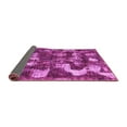 thumbnail image 2 of Ahgly Company Indoor Rectangle Abstract Pink Modern Area Rugs, 7' x 10', 2 of 4