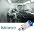 thumbnail image 4 of Filtro de manguera de aire en línea separador de aceite de agua de 1/4 pulgadas para pistola de pintura en aerosol JShteea Para estrenar, 4 of 9