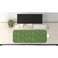 thumbnail image 2 of Exotic Computer Mouse Pad, Clutter of Banana Leaves Paradise Plantation Foliage Scene, Rectangle Non-Slip Rubber Mousepad Large, 31" x 12" Gaming Size, Fern Green Hunter Green, by Ambesonne, 2 of 2