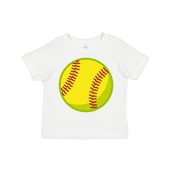 Inktastic Personalized Softball Boys or Girls Toddler T-Shirt