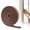 19FT Brown Door Weather Stripping, variant on YOUSHARES Under Door Draft Stopper - Strong Adhesive Seal Blocker, Soundproof Sweep, Weather Stripping, Noise Insulator for Bottom of Door(Black)