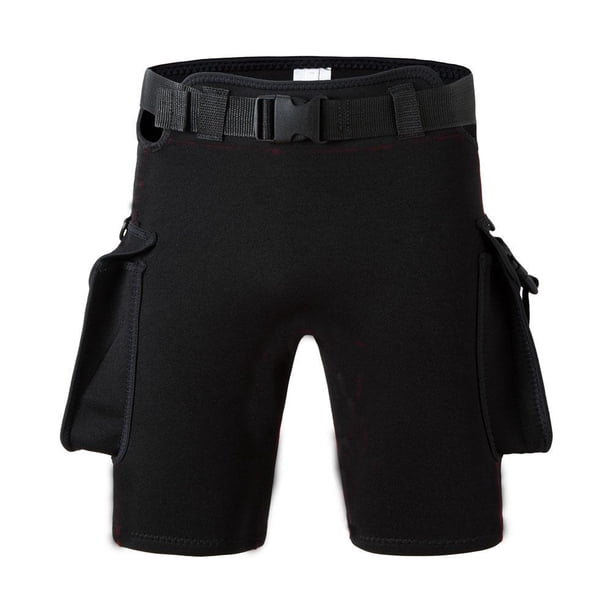 Pantalones cortos de buceo de neopreno sumergibles para nadar y hacer snorkel para hombres M