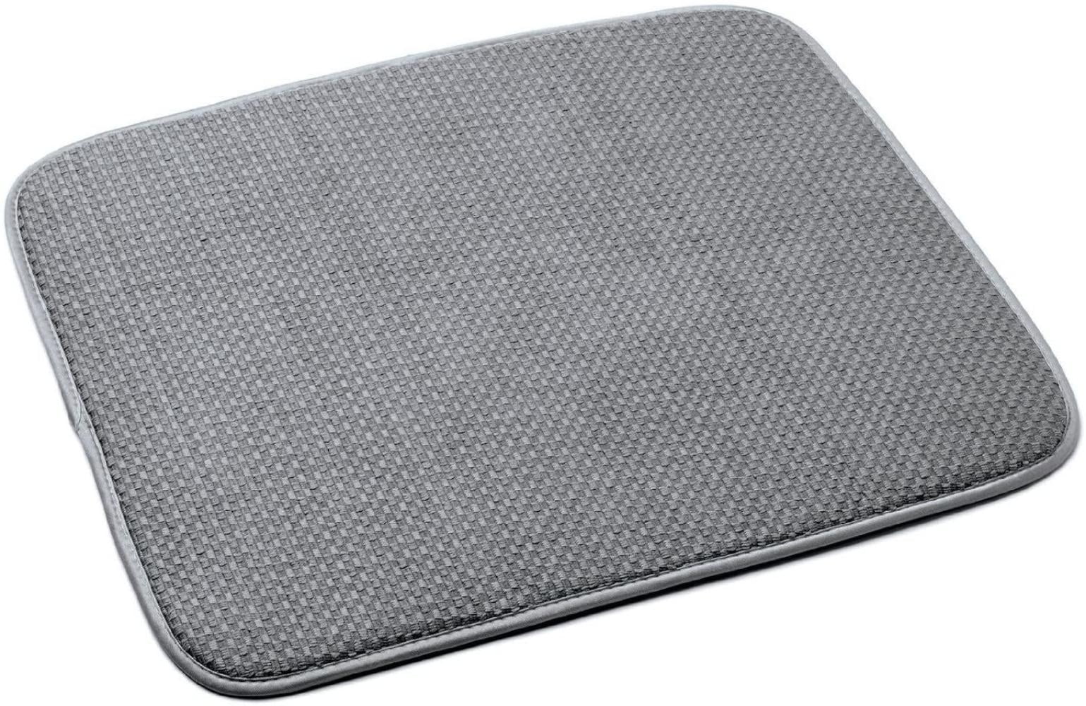 M-s Cloth Microfiber Dish Plate Drying Mats Kithcen Super Absorbent blue 16inch X 18inch